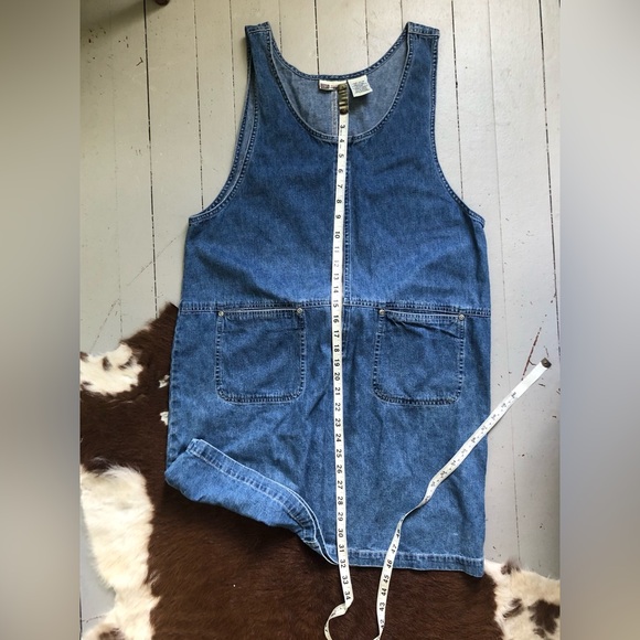 Denim zip dress - Picture 3 of 5